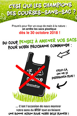 courses sans sacs