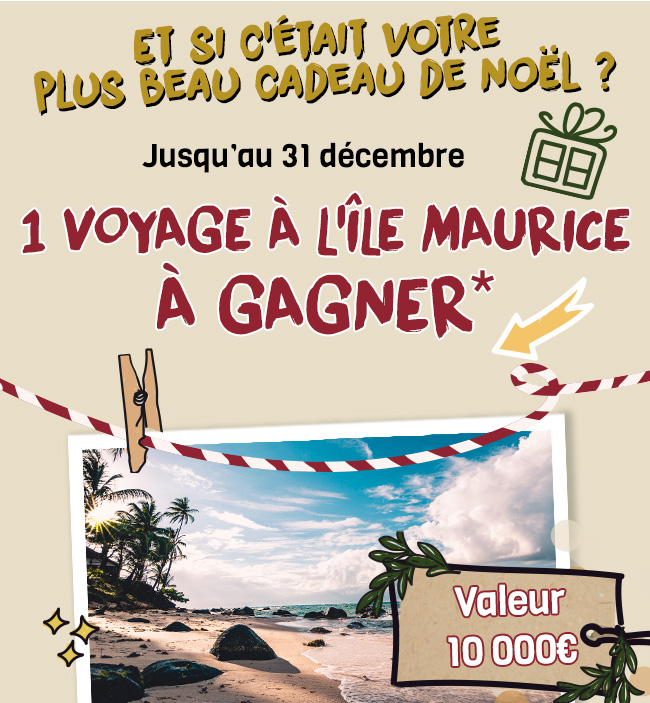 Voyage à Lille Maurice à gagner !